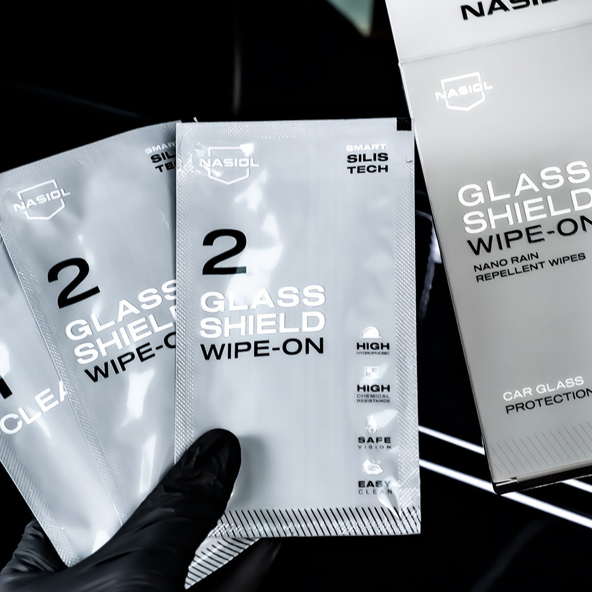 Nasiol GlasShield Wipe On