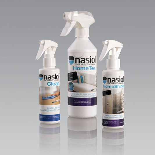 Nasiol Home Care Set Nano Protection for Wood, Glass and Textiles